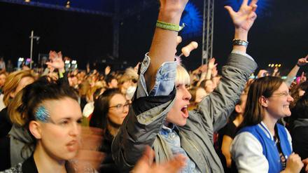 Zum Musikfestival L-Beach kommen jährlich rund 4000 Frauen an die Ostsee. 