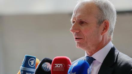 Der britische Europaminister David Lidington.
