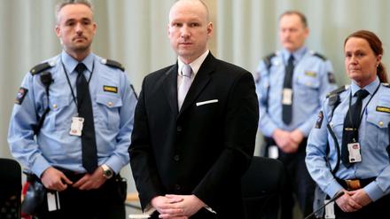 Anders Behring Breivik hatte im Juli 2011 bei Anschlägen in Oslo und auf der Insel Utøya 77 Menschen getötet.