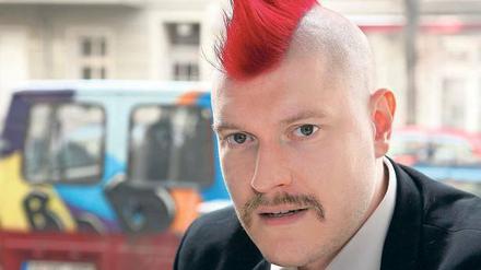 Voll Mitte! Unser Punk ist progressiv und vegan (Abb. ähnl.).