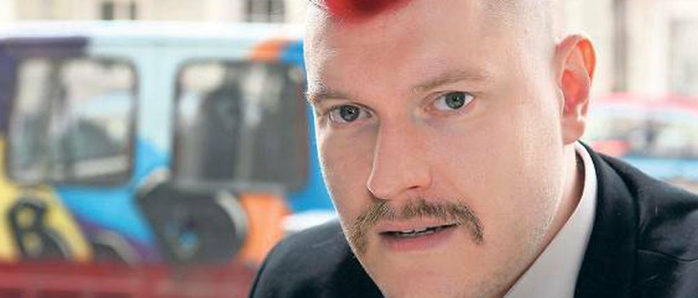 Voll Mitte! Unser Punk ist progressiv und vegan (Abb. ähnl.).