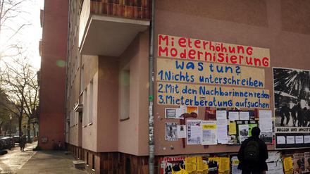 Gentrifizierung in Berlin-Neukölln. 