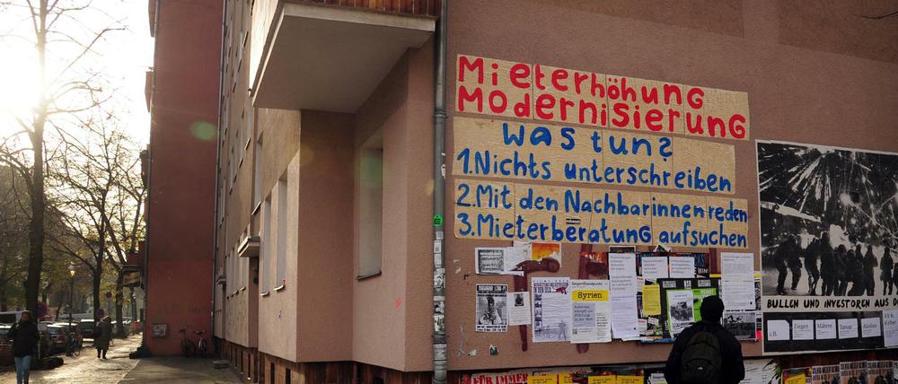 Gentrifizierung in Berlin-Neukölln.
