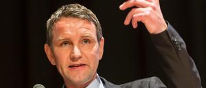 Der Sprecher des Thüringer Landesvorstandes der Partei Alternative für Deutschland, Björn Höcke.