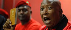 Julius Malema hat mit seinen Äußerungen immer wieder Empörung ausgelöst.