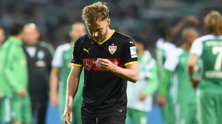 Alexandru Maxim war noch einer der besten Stuttgarter bei der 2:6-Niederlage gegen Werder Bremen.