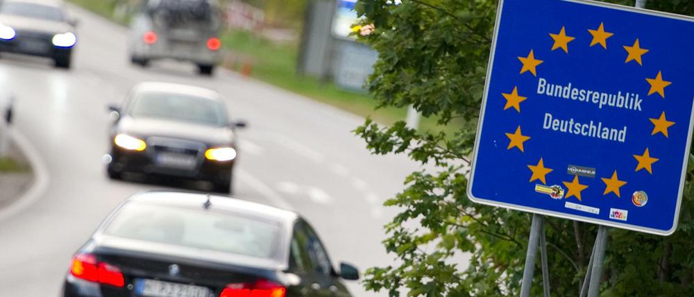 An der Grenze zwischen Deutschland und Österreich ist es inzwischen deutlich ruhiger geworden.