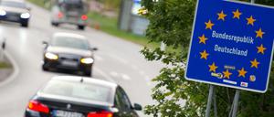 An der Grenze zwischen Deutschland und Österreich ist es inzwischen deutlich ruhiger geworden.