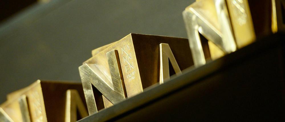 Die Trophäen des Nannen Preises 