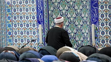 Unionsfraktionschef Volker Kauder (CDU) will eine staatliche Kontrolle von Moscheen.