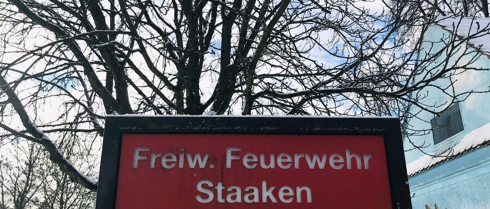 Die Retter im Westen Berlins: die Freiwillige Feuerwehr Staaken.