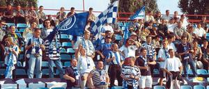 In Europa kennt euch Chisinau! Hertha-Fans reisten 2000 im Uefa-Cup mit nach Moldawien.