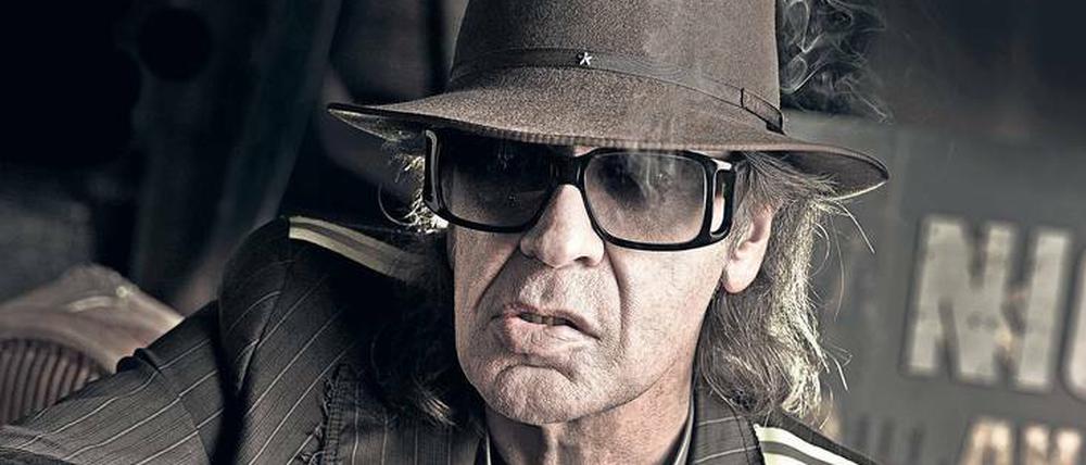 Nur echt mit Hut. Am 17. Mai feiert der Sänger Udo Lindenberg seinen 70. Geburtstag.