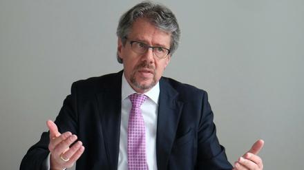 Adolf Real, Präsident des Bankenverbands in Liechtenstein