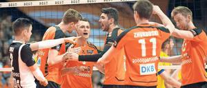 Die Berliner Spieler sind zu einer selbstbewussten Einheit zusammengewachsen.