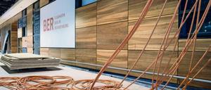 Kabelsalat beim BER.