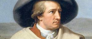 Kein Multikulti? Selbst Goethe (hier auf J. H. Tischbeins berühmtem Gemälde "Goethe in der römischen Campagna", 1987) liebte die Fremde. Ohne den Blick über die Grenzen ist Nationalkultur nicht denkbar. Oder wo beginnt die andere Kultur? Erst jenseits des Mittelmeers? 