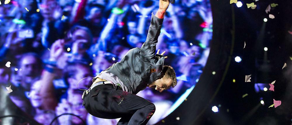 Coldplay-Sänger Chris Martin heizt demnächst Berlin ein.