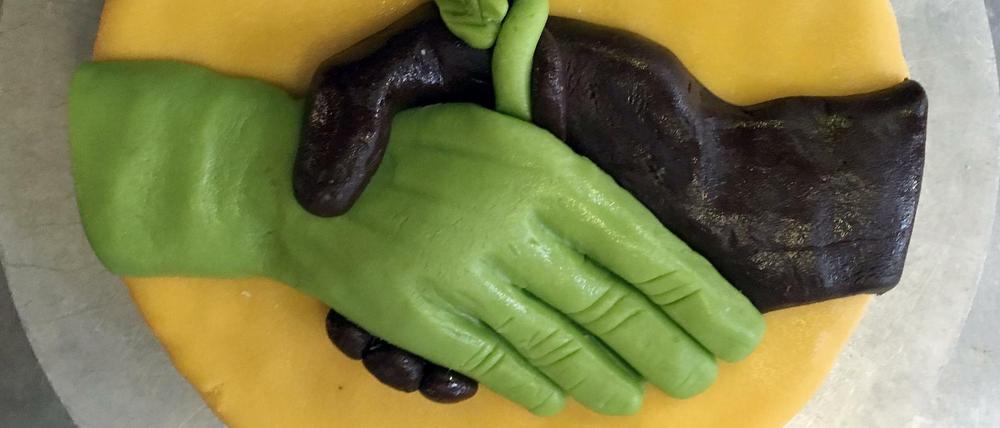 Grün und Schwarz wollen sich in Stuttgart die Hand reichen.