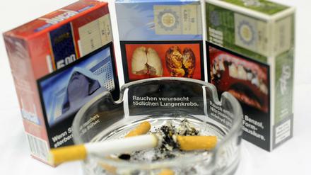 So oder ähnlich wie diese Muster werden Zigarettenschachteln ab dem 20. Mai aussehen.