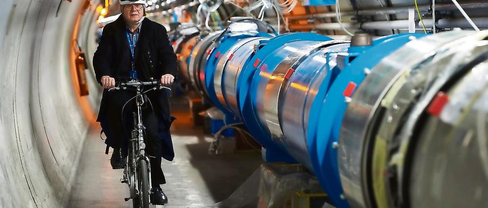Der Teilchenbeschleuniger LHC.