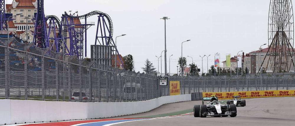 Nico Rosberg holte in Russland seine zweite Pole in Folge.