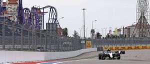 Nico Rosberg holte in Russland seine zweite Pole in Folge.