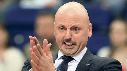 Es wird eng. Alba-Coach Obradovic startet heute ins Ungewisse. 