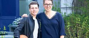 Ungewöhnliche WG. Die Studentin Anja Worschech wohnt mit dem syrischen Flüchtling Kinan im selben Haus. 