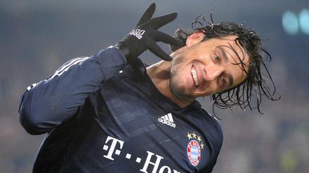 Luca Toni im Bayern-Trikot. Schön war die Zeit.