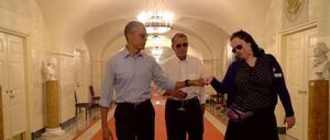Obama verlässt das Weiße Haus wie ein Boss - zumindest im Video.