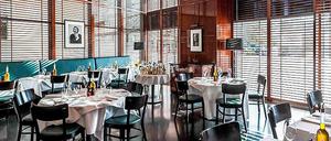 Die hübsche Brasserie hinten im Adlon: Le Petit Felix. Ein Restaurant, in dem mit Anspruch gekocht wird - durchaus empfehlenswert. 