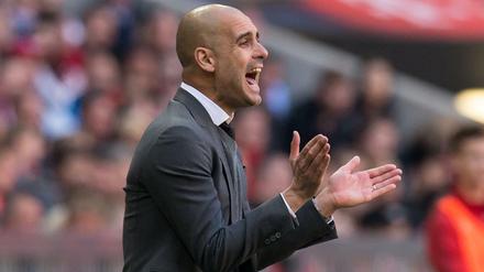 Pep Guardiola kann noch nicht feiern.