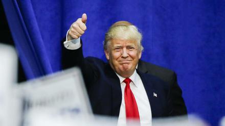 Der republikanische US-Präsidentschaftskandidat Donald Trump kann auch für die Vorwahl in Indiana zuversichtlich sein.