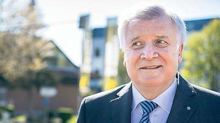 Hort Seehofer, bayerischer Ministerpräsident, CSU-Chef und Merkel-Kritiker in der Flüchtlingspolitik.
