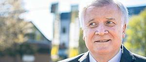 Hort Seehofer, bayerischer Ministerpräsident, CSU-Chef und Merkel-Kritiker in der Flüchtlingspolitik.