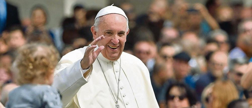 Die Armen und Schwachen im Blick. Europa dürfe sich nicht abschotten und müsse menschlich bleiben, mahnt Papst Franziskus.