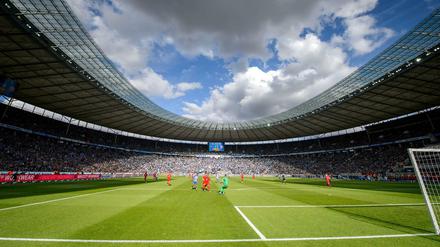 Die Miete für das Olympiastadion wird teuer für Hertha BSC.