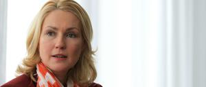 Manuela Schwesig, SPD, Bundesministerin für Familie, Senioren, Frauen und Jugend
