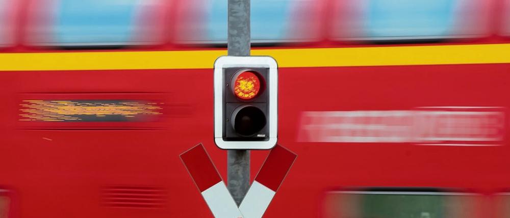 Stopp. Nach Dresden fährt zur Zeit nichts.