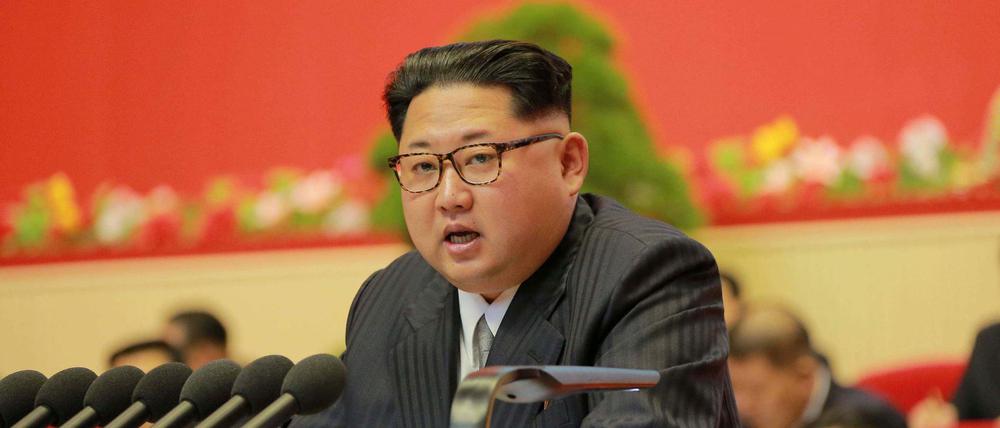 Nordkoreas Machthaber Kim Jong Un bezeichnet sein Land als "verantwortungsvolle Atommacht".