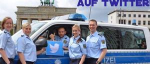 Die Bundespolizeidirektion Berlin begrüßt die Twitter-Gemeinde.