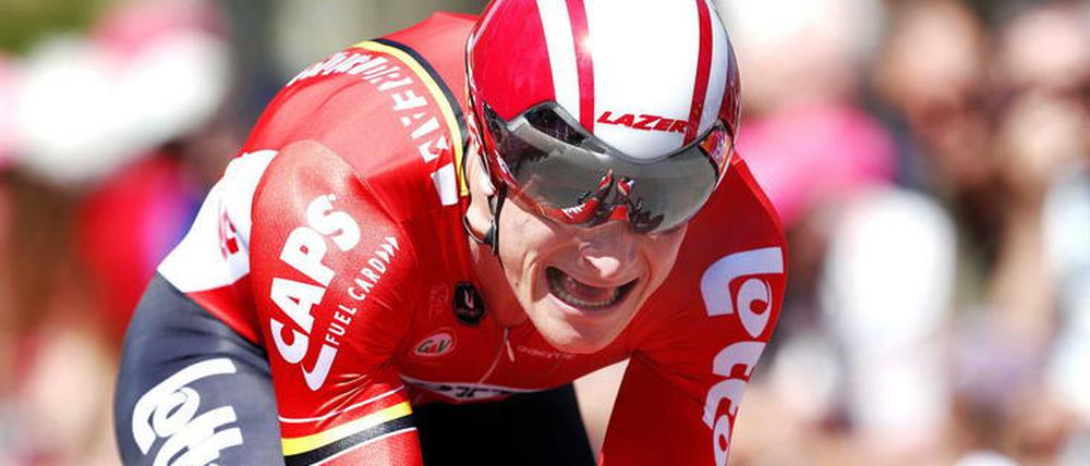 André Greipel ist ein besserer Sprinter als Zeitfahrer. Das bewies er auf der 5. Etappe des Giro d'Italia einmal mehr.