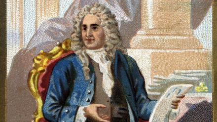 Portrait von John Law (1671-1729). 