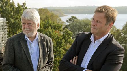 Das kostet: Weil Helmuth Markov (links) nicht die Kosten für seine Dienstwagentour zahlen will, übernimmt das Linken-Landeschef Christian Görke.