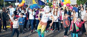 Zur Vorstellung des Programms der „Europäischen Kulturhauptstadt 2016“ fanden im vergangenen Juni auf 26 Breslauer Brücken Happenings und Performances statt.