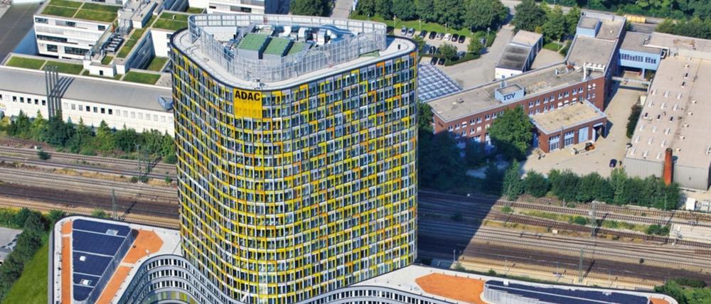 Ein großes Haus für einen großes Konzern: Die Zentrale des ADAC in München.