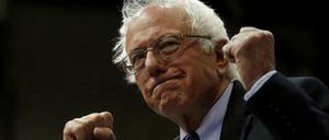 Macht Hillary Clinton das Leben schwer: der demokratische Bewerber Bernie Sanders.