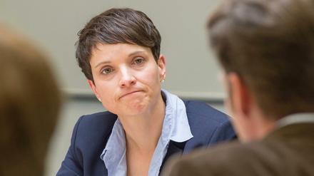 AfD-Chefin Frauke Petry.