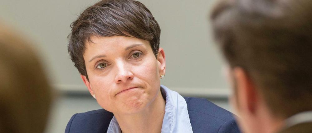 AfD-Chefin Frauke Petry.